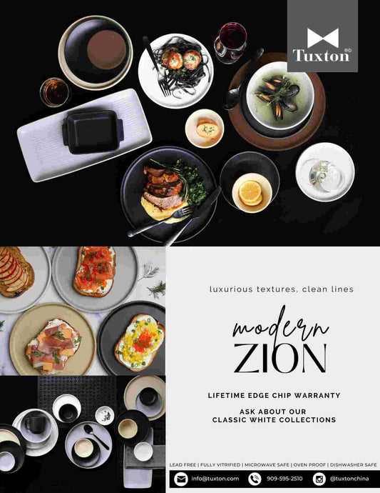 Luxurious Textures. Clean Lines. Modern Zion is Here to Amp Up Your Presentation